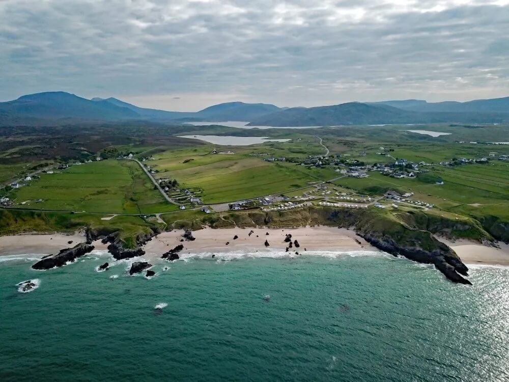 Sango Sands Oasis sopra la baia di Durness